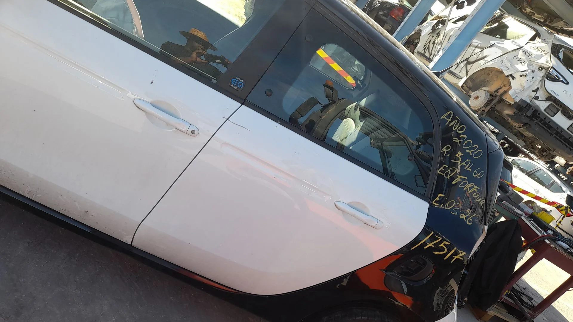 Puerta Trasera Izquierda para Smart Forfour Hatchback (453)