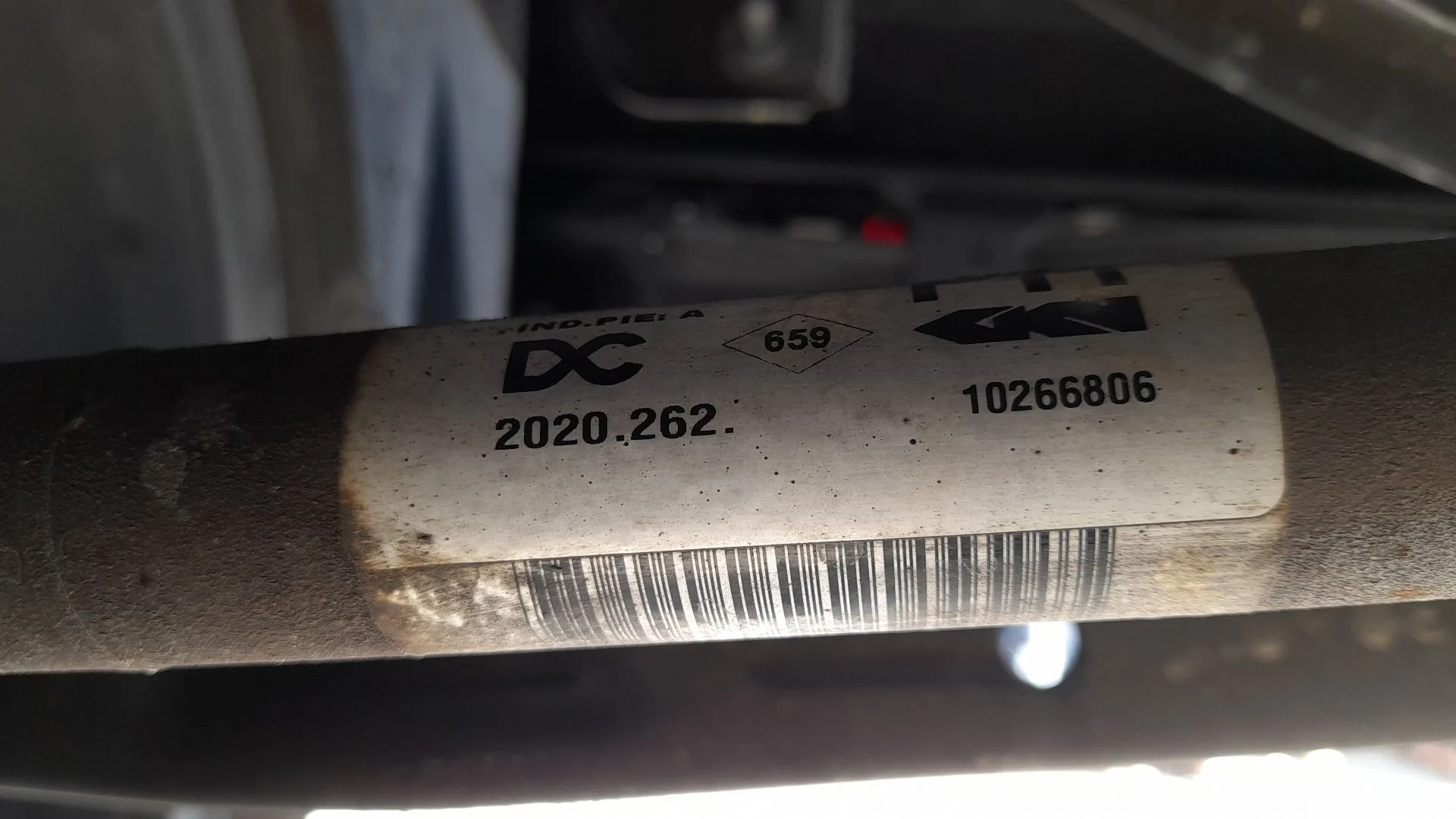 Transmision Trasera Derecha para Smart Forfour Hatchback (453)