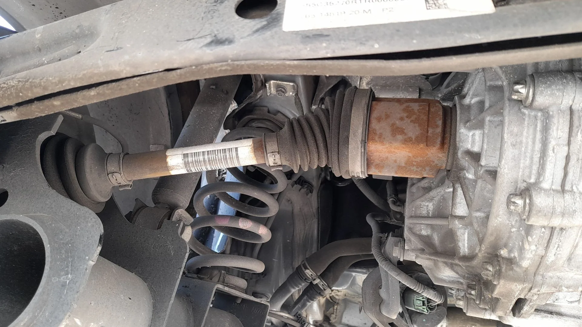 Transmision Trasera Izquierda para Smart Forfour Hatchback (453)