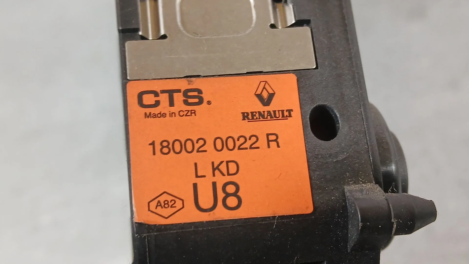 Potenciometro Pedal para Renault Megane Iii Hatchback (Bz0/1_, B3_)