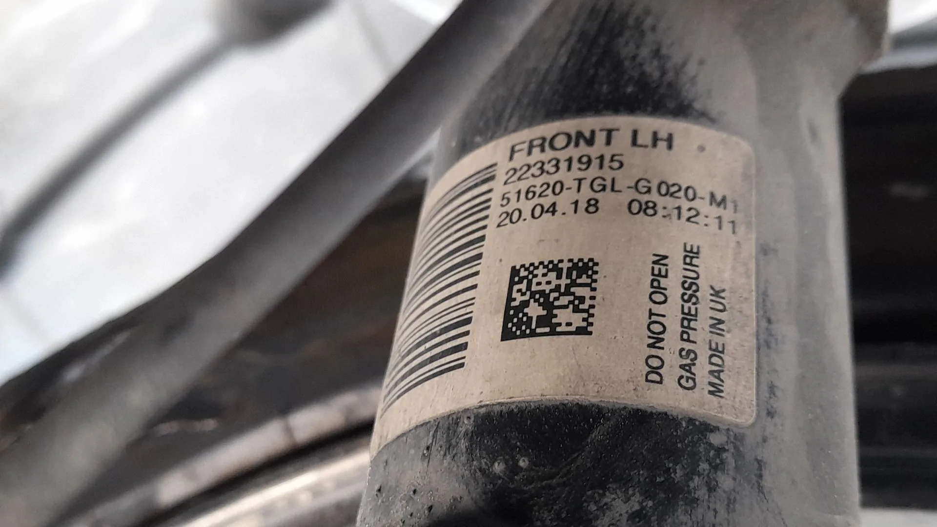 Amortiguador Delantero Izquierdo para Honda Civic X Hatchback (Fc_, Fk_)