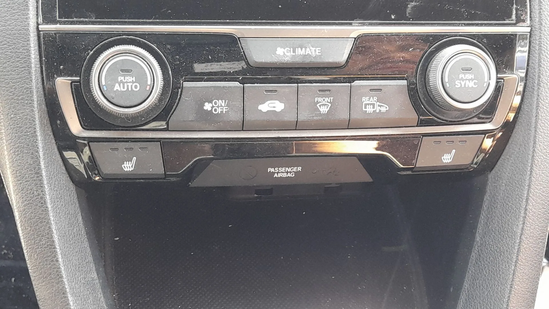 Mando Climatizador para Honda Civic X Hatchback (Fc_, Fk_)