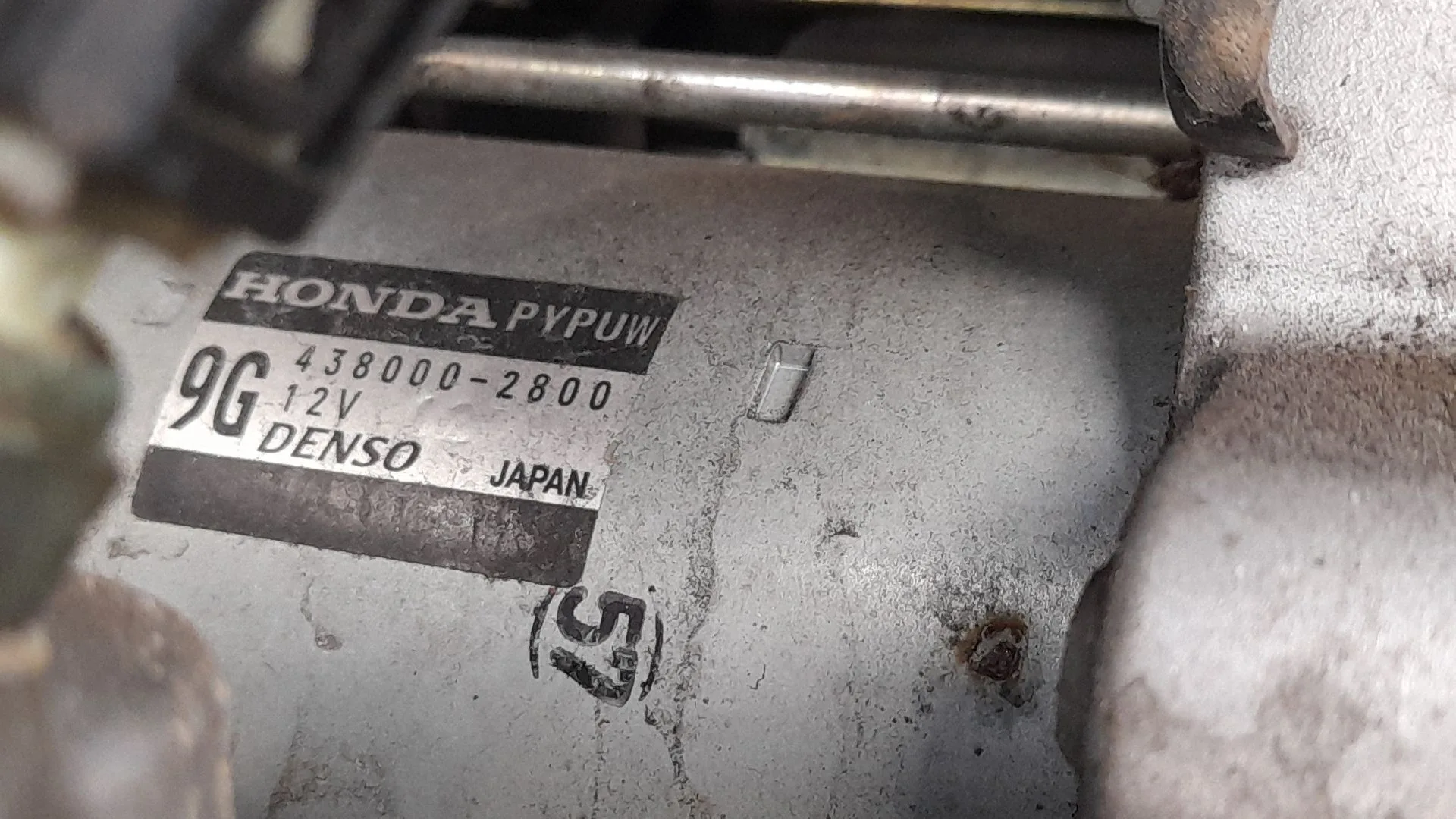 Motor Arranque para Honda Civic X Hatchback (Fc_, Fk_)