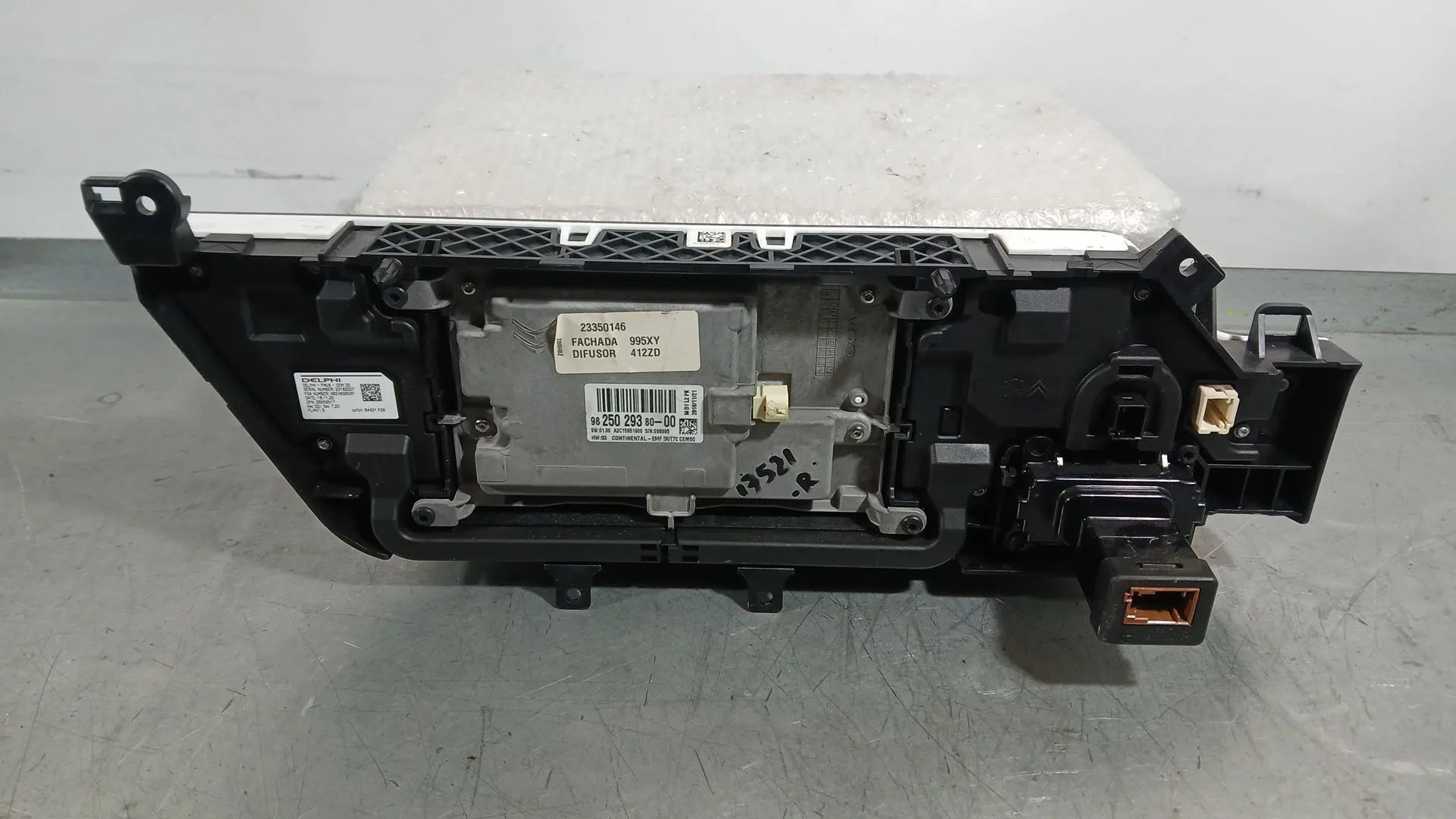 Sistema Navegacion Gps para Citroën C4 Spacetourer (3D_)