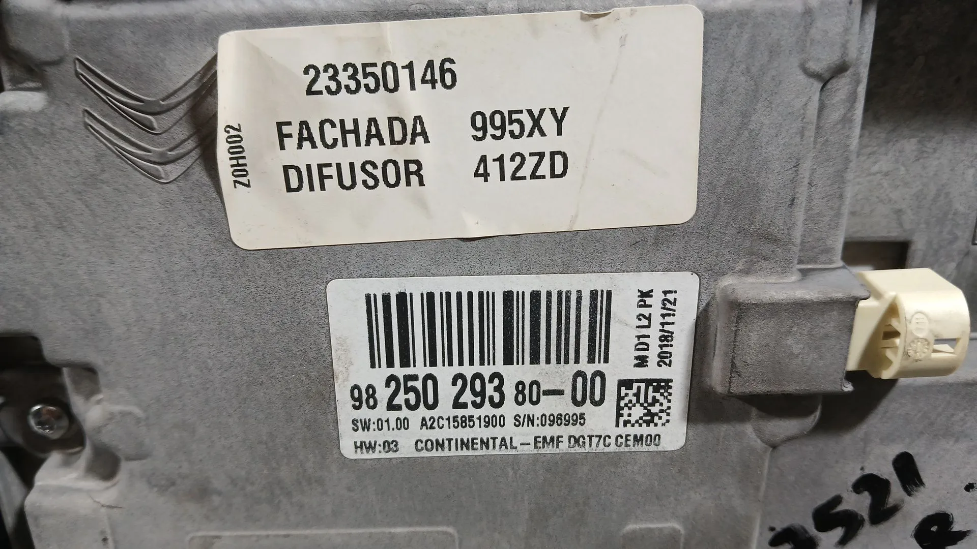 Sistema Navegacion Gps para Citroën C4 Spacetourer (3D_)