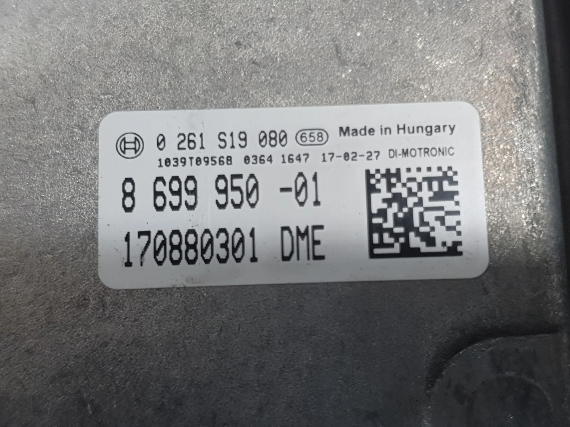 Centralita Motor Uce para Mini Mini (F56)
