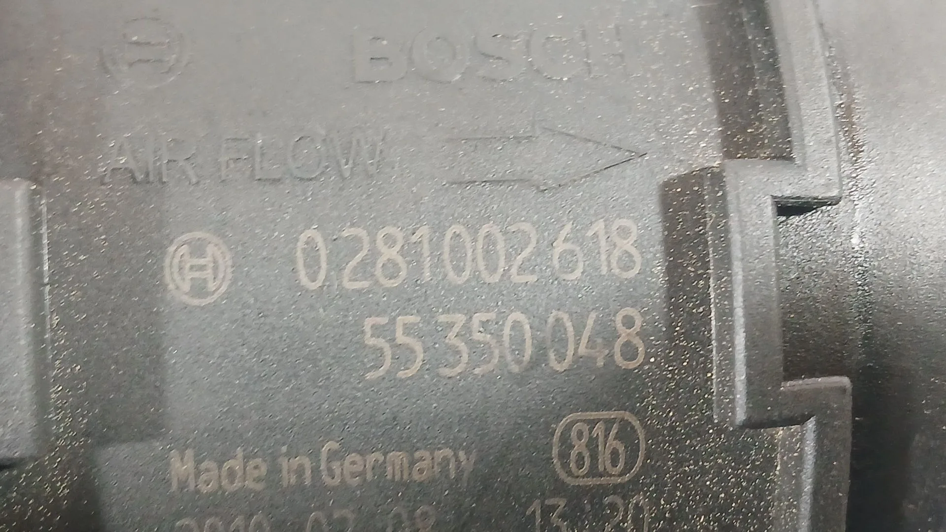 Caudalimetro para Chevrolet Captiva (C100, C140)
