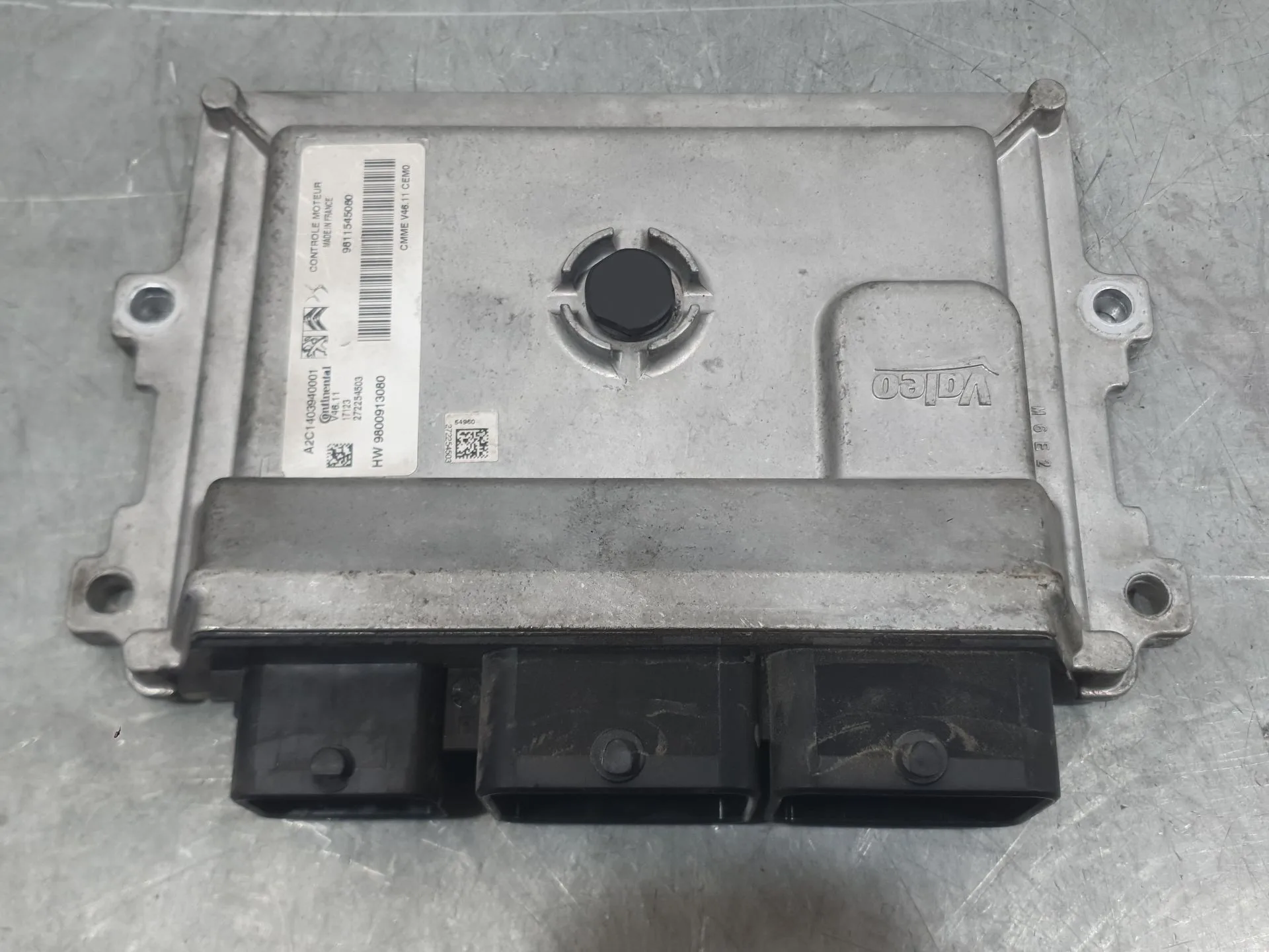 Centralita Motor Uce para Citroën C-Elysee (Dd_)