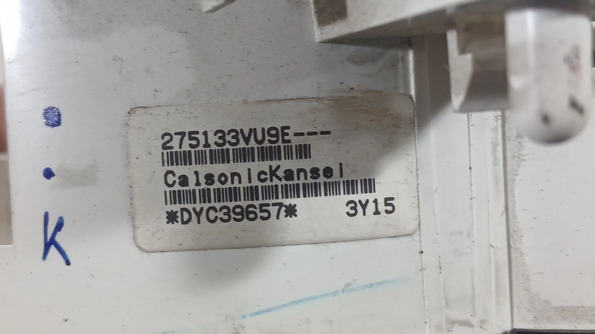 Mando Calefaccion / Aire Acondicionado para Nissan Note (E12)