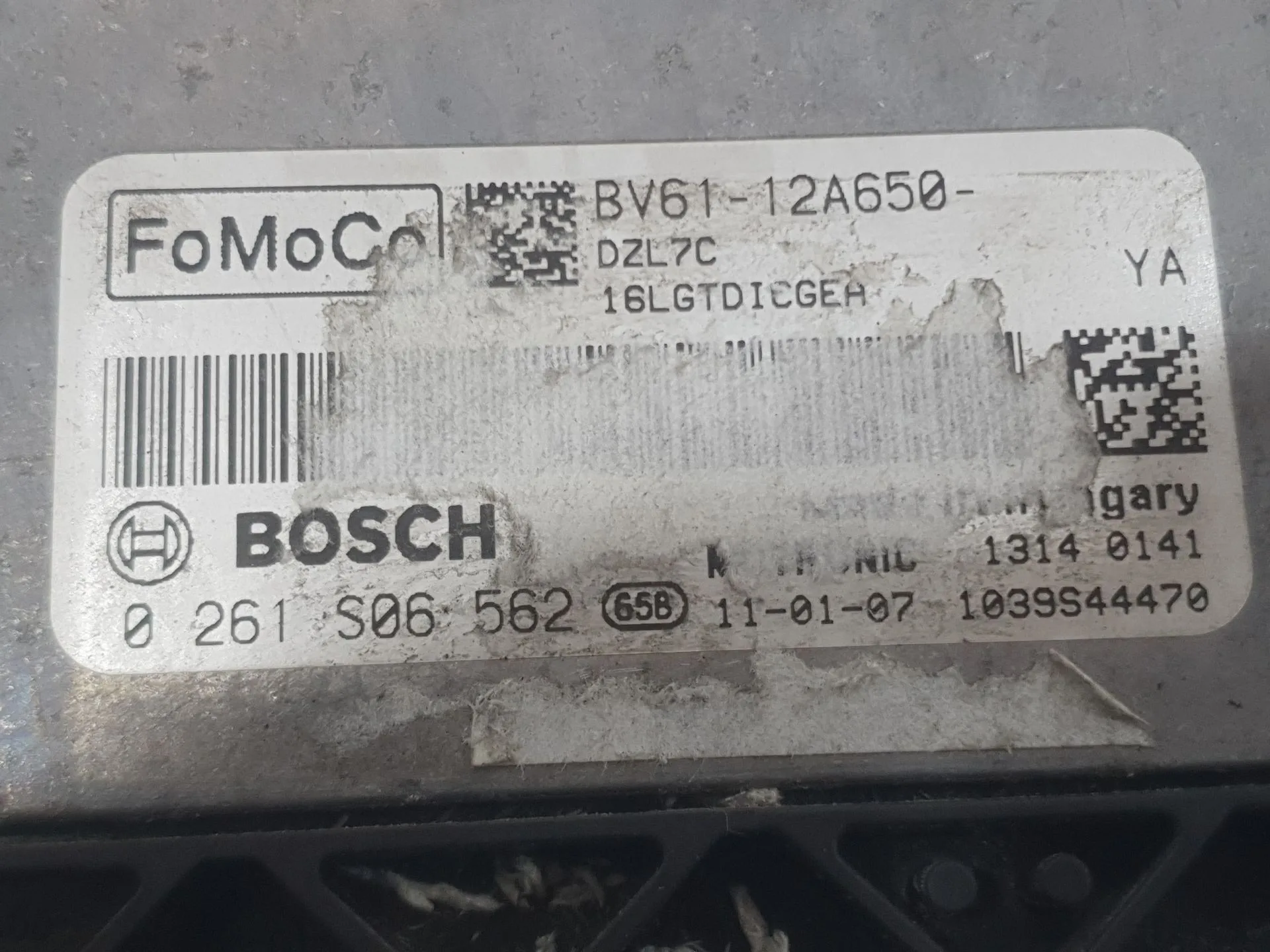 Centralita Motor Uce para Ford Focus Iii