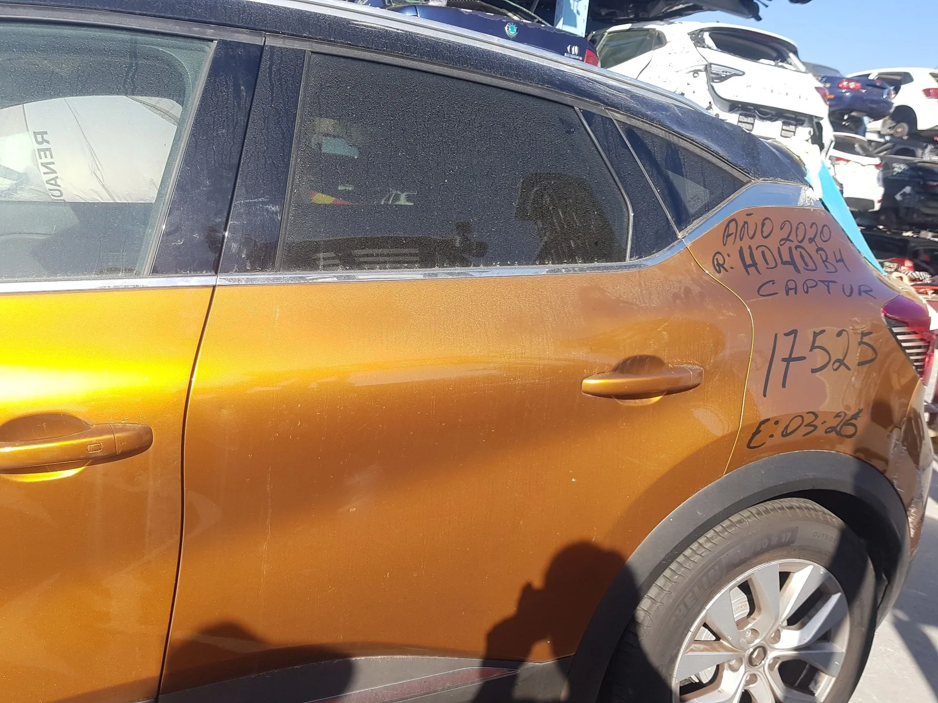 Puerta Trasera Izquierda para Renault Captur Ii (Hf_)