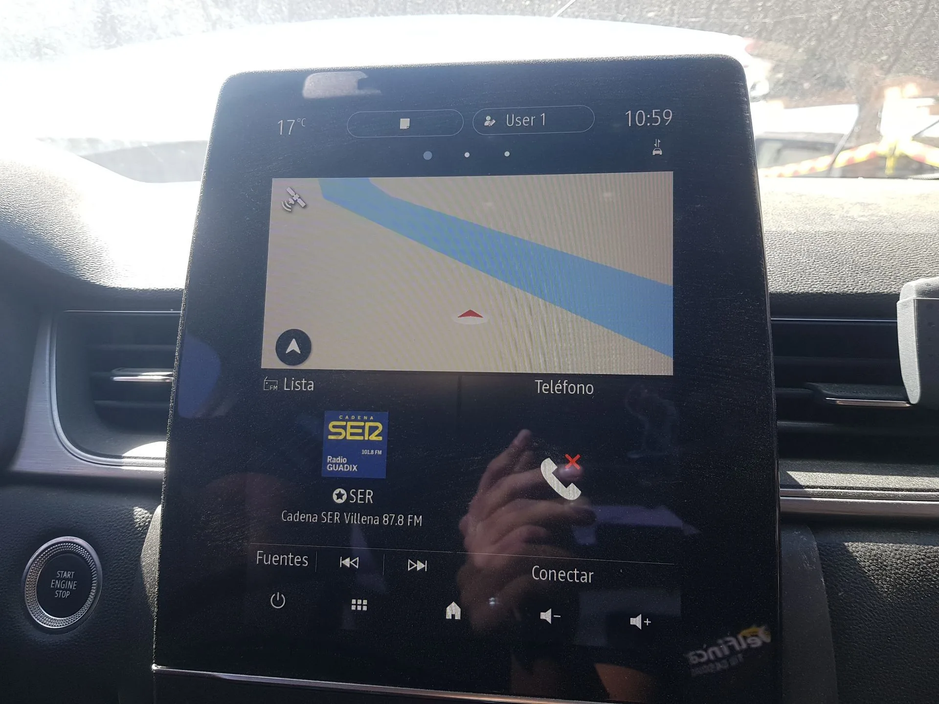 Sistema Navegacion Gps para Renault Captur Ii (Hf_)