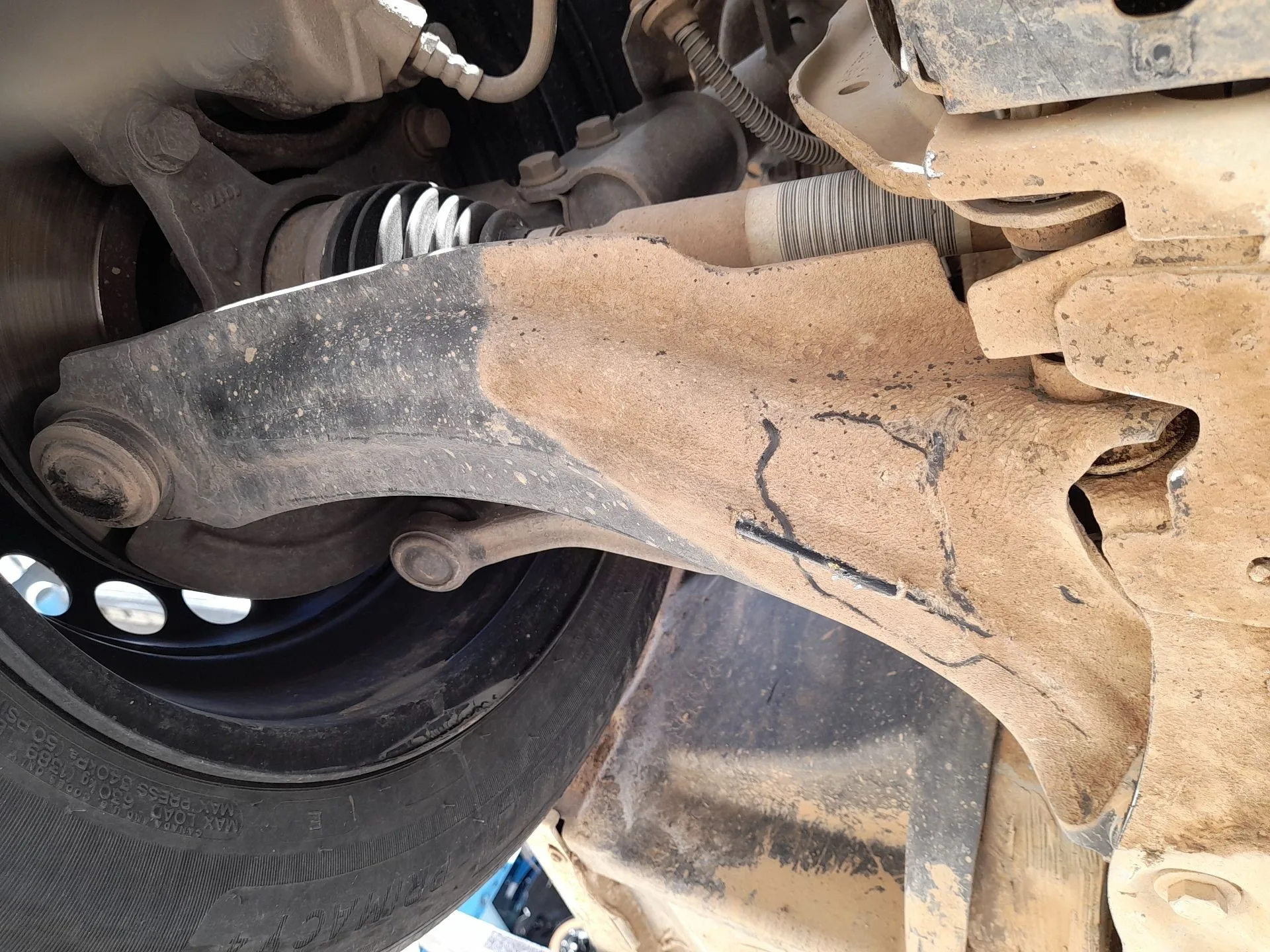 Brazo Suspension Inferior Delantero Derecho para Renault Zoe (Bfm_)