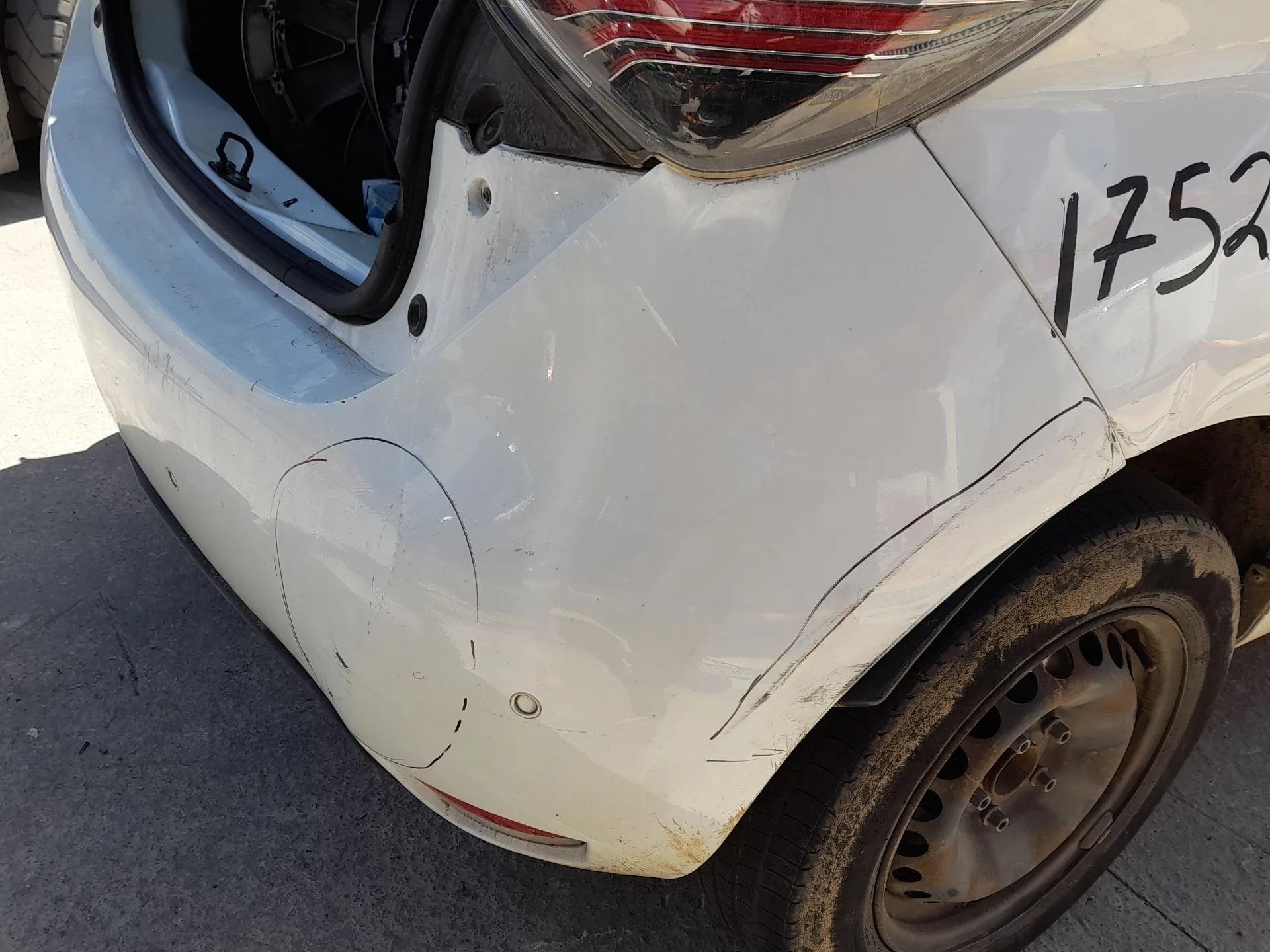 Paragolpes Trasero para Renault Zoe (Bfm_)