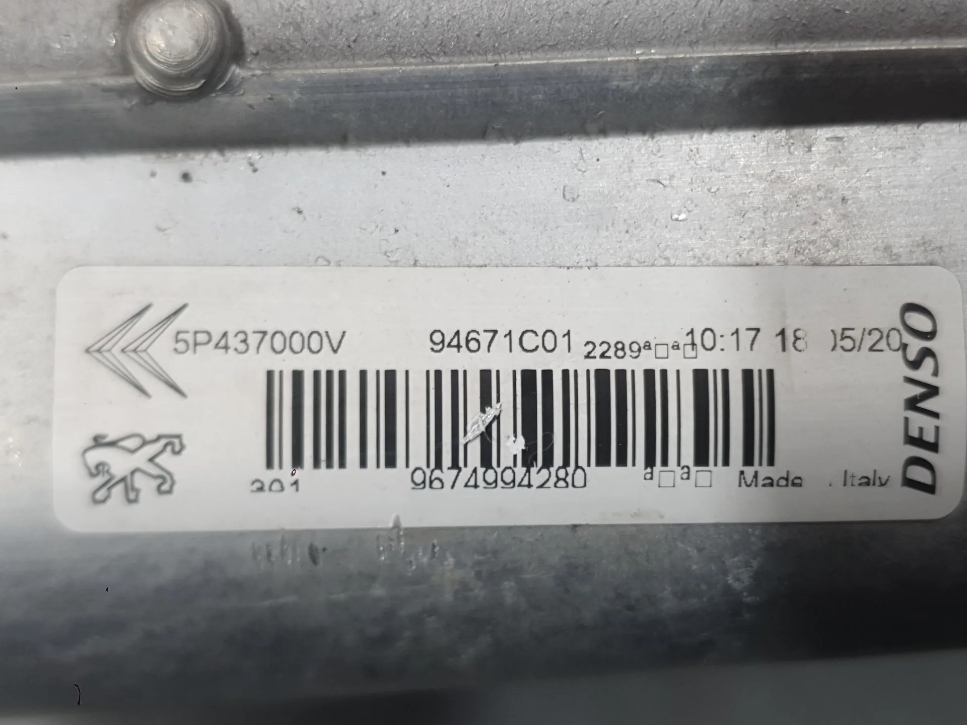 Condensador / Radiador Aire Acondicionado para Citroën C-Elysee (Dd_)
