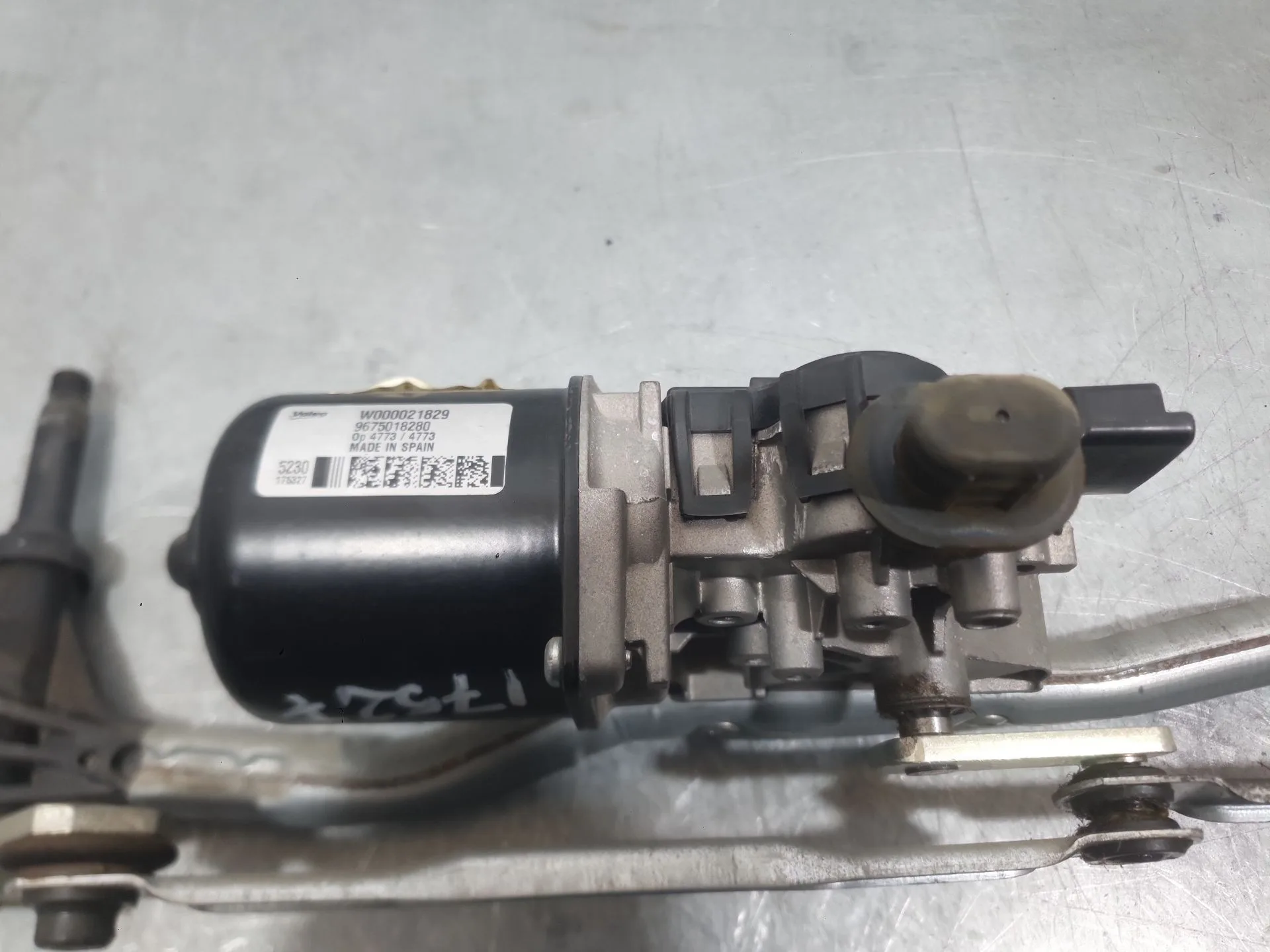 Motor Limpia Delantero para Citroën C-Elysee (Dd_)