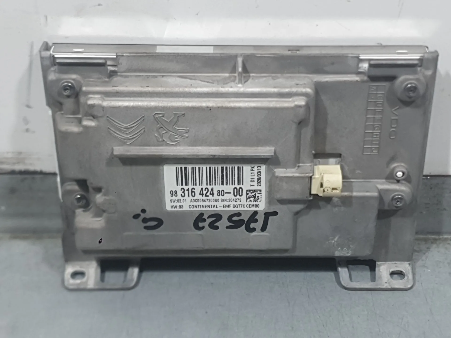 Sistema Navegacion Gps para Citroën C-Elysee (Dd_)