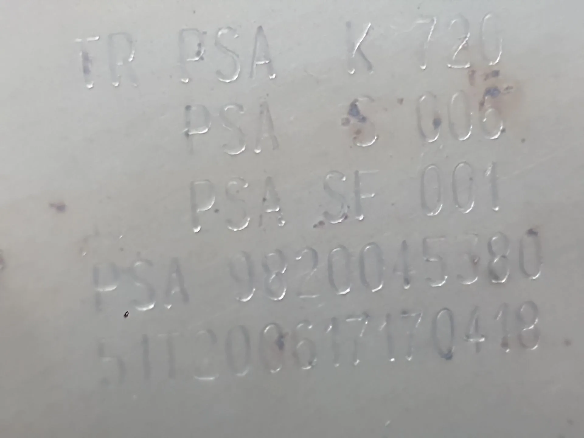 Filtro De Particulas para Citroën C-Elysee (Dd_)