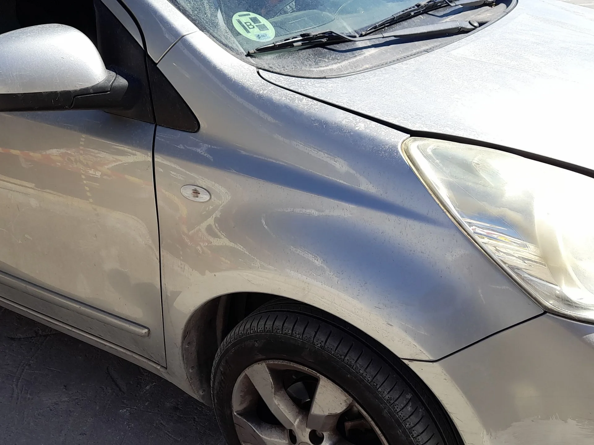 Aleta Delantera Derecha para Nissan Note (E12)