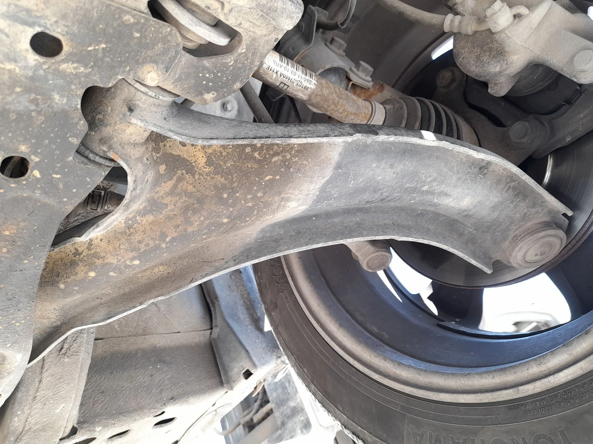 Brazo Suspension Inferior Delantero Izquierdo para Nissan Note (E12)