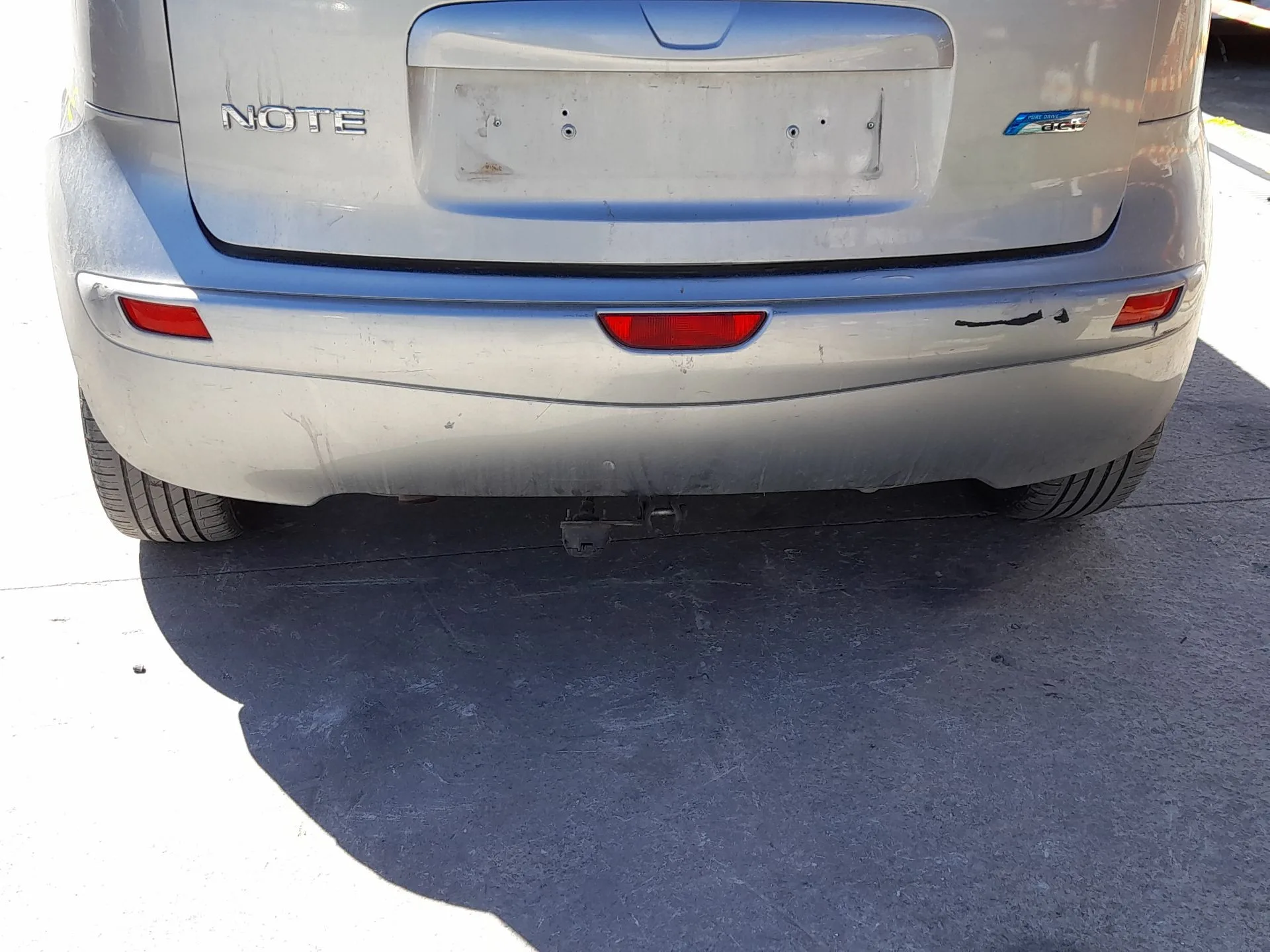 Paragolpes Trasero para Nissan Note (E12)