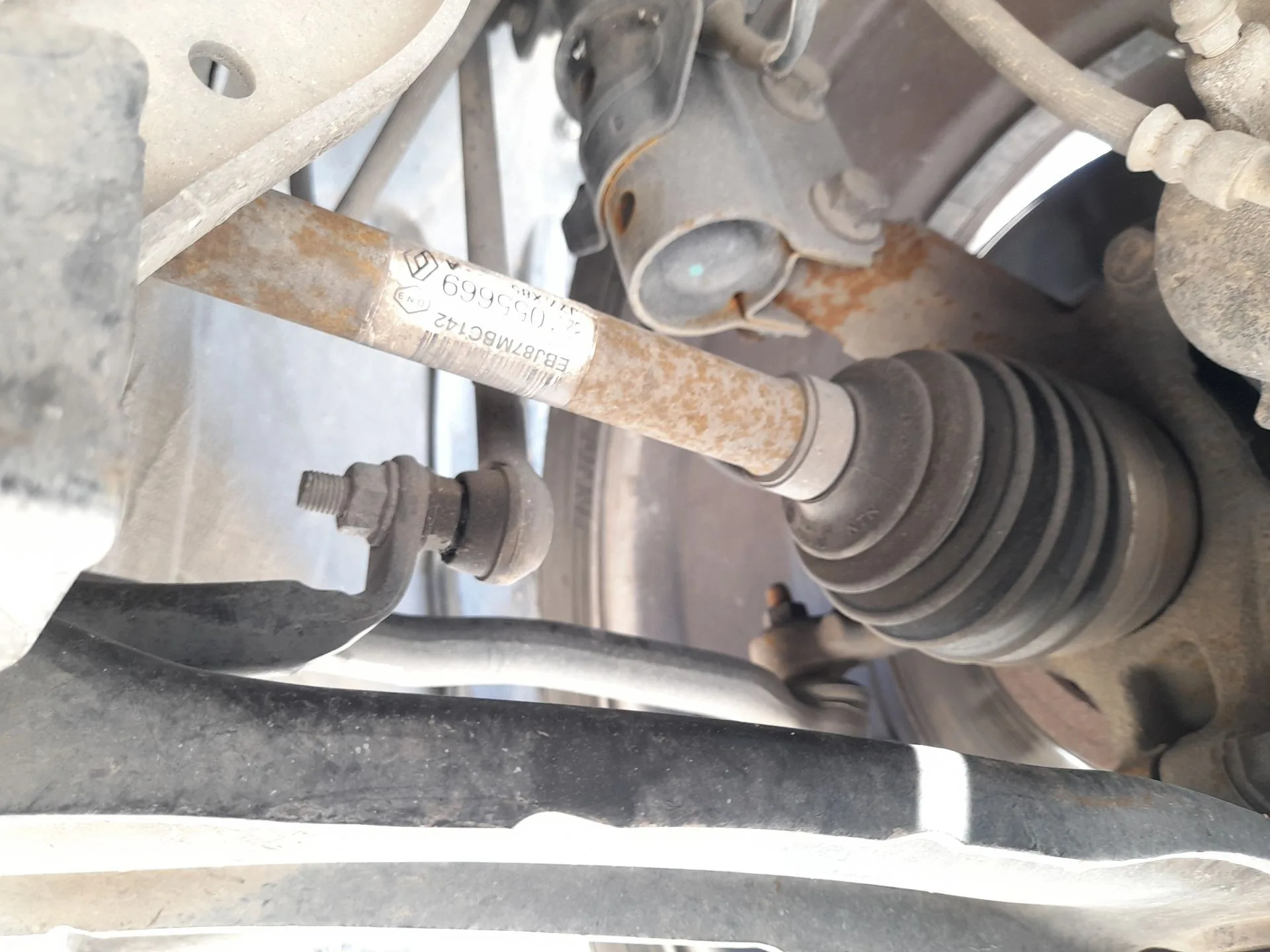 Transmision Delantera Izquierda para Nissan Note (E12)
