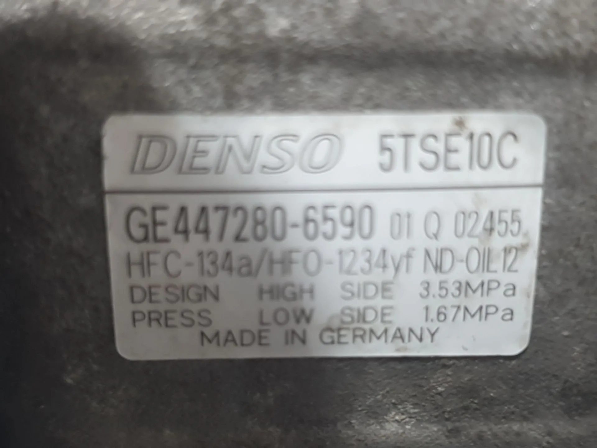 Compresor Aire Acondicionado para Toyota Auris (_E18_)