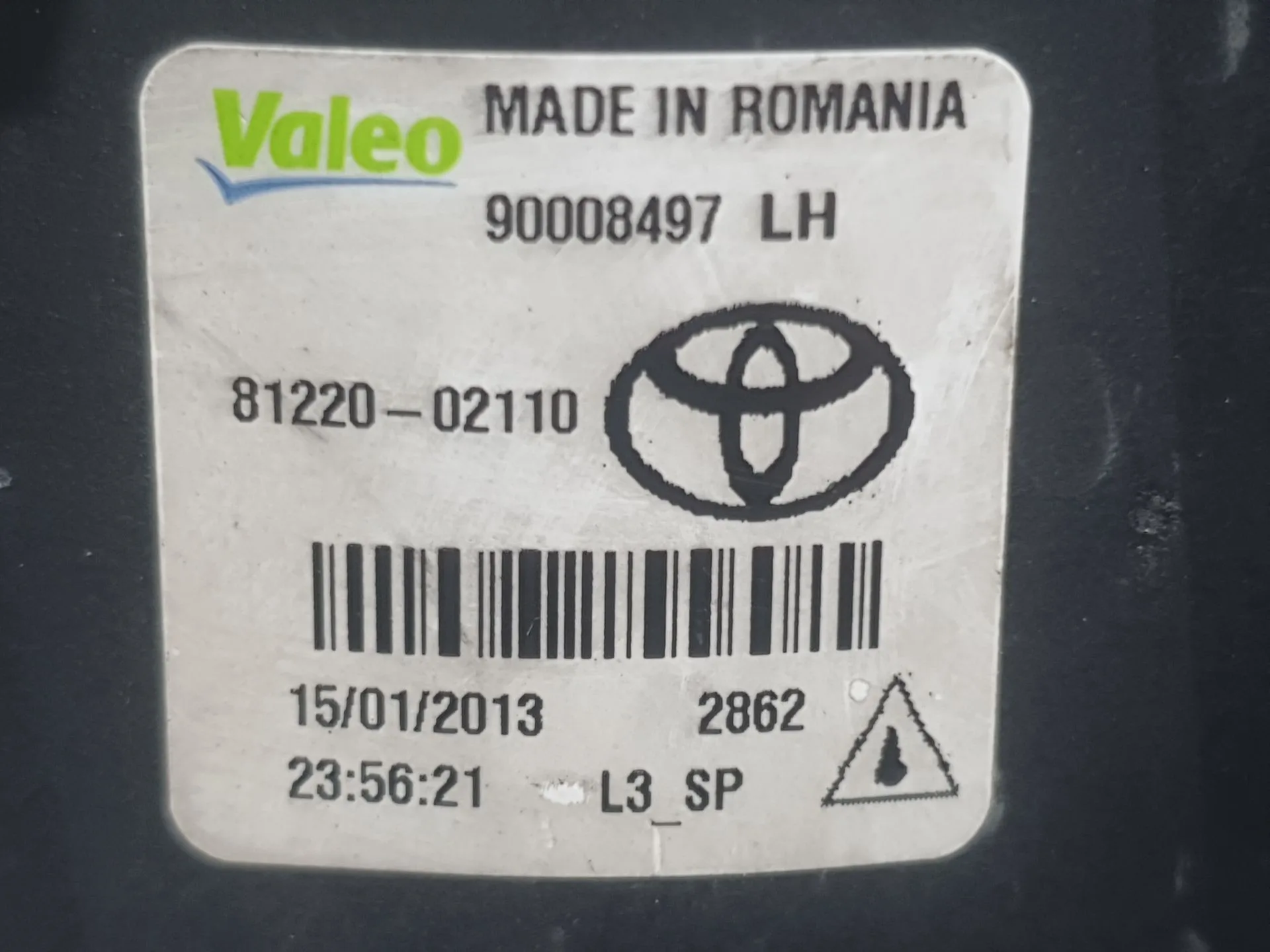 Faro Antiniebla Izquierdo para Toyota Auris (_E18_)