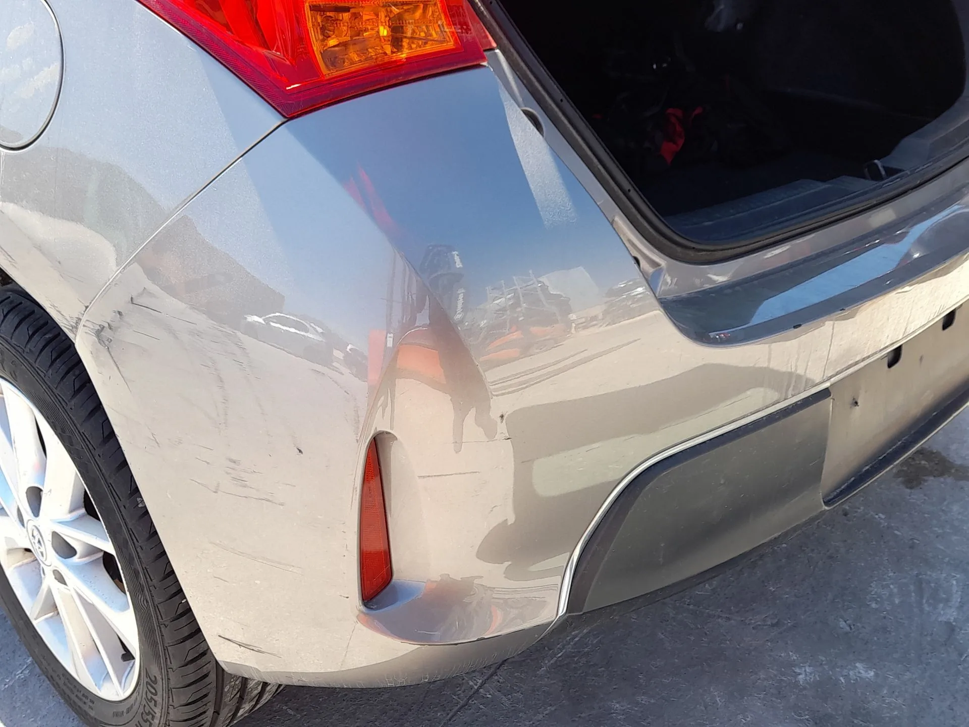 Paragolpes Trasero para Toyota Auris (_E18_)