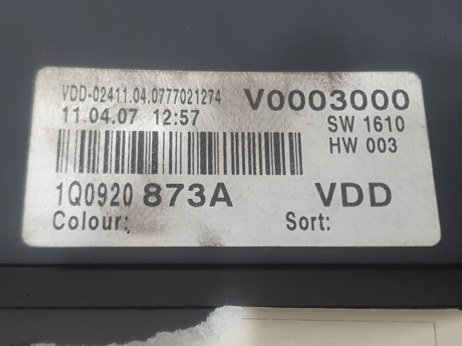 Cuadro Instrumentos para Volkswagen Eos (1F7, 1F8)
