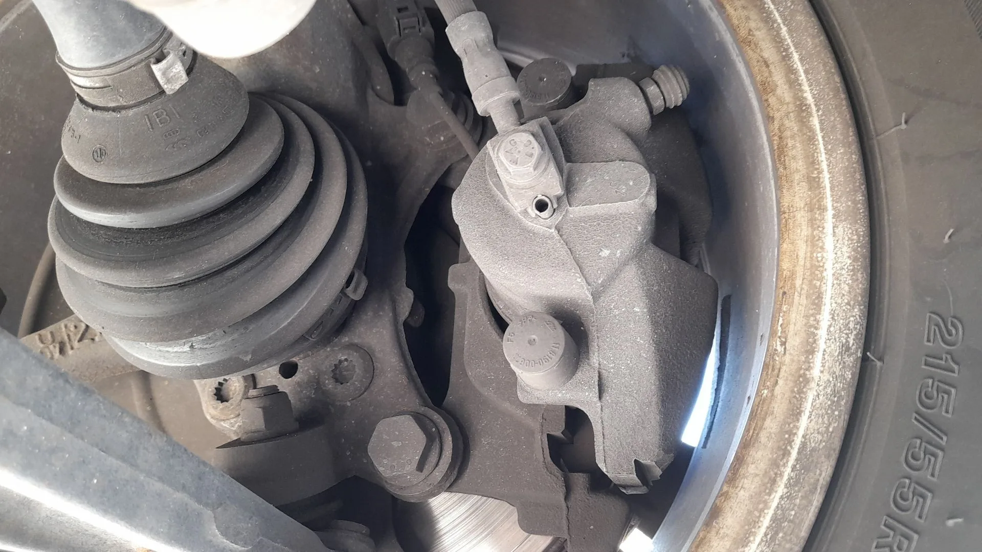 Pinza Freno Delantera Izquierda para Volkswagen Eos (1F7, 1F8)