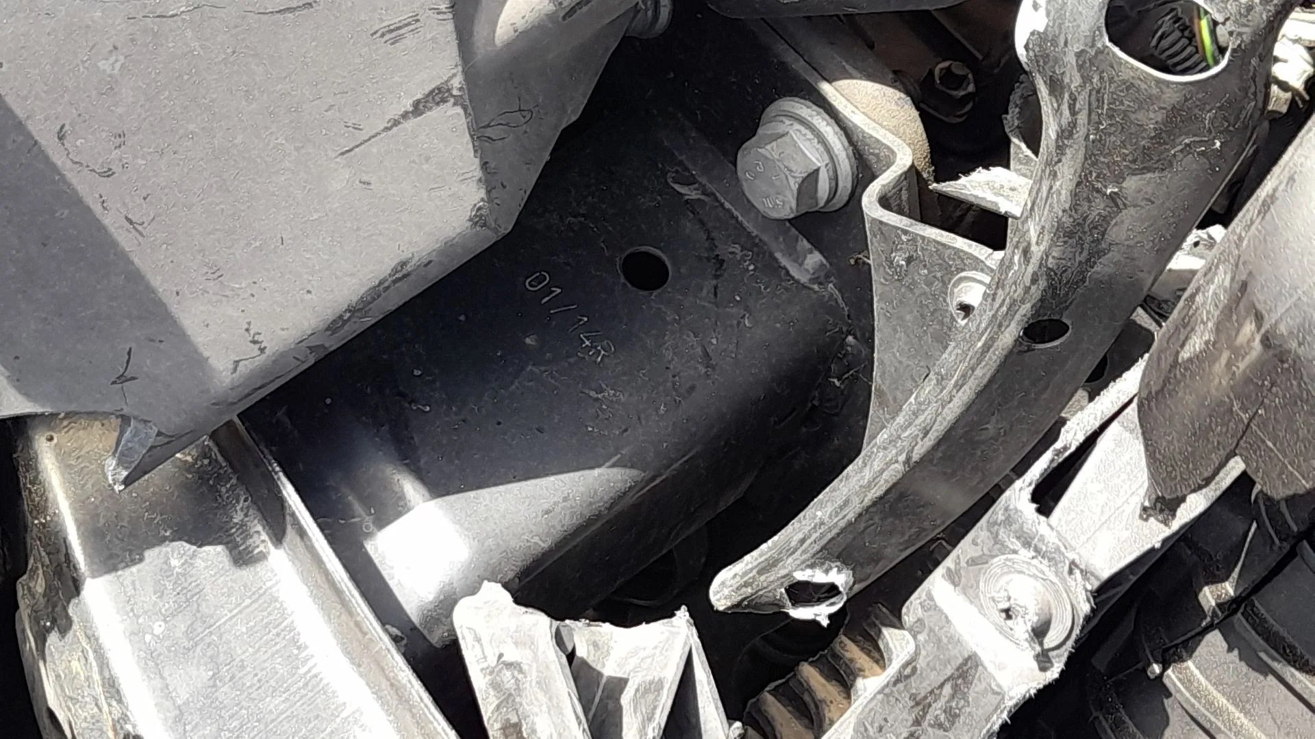 Refuerzo Paragolpes Delantero para Volkswagen Eos (1F7, 1F8)
