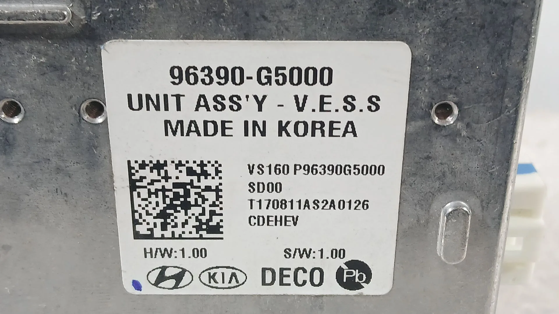 Modulo Electronico para Kia Niro I (De)