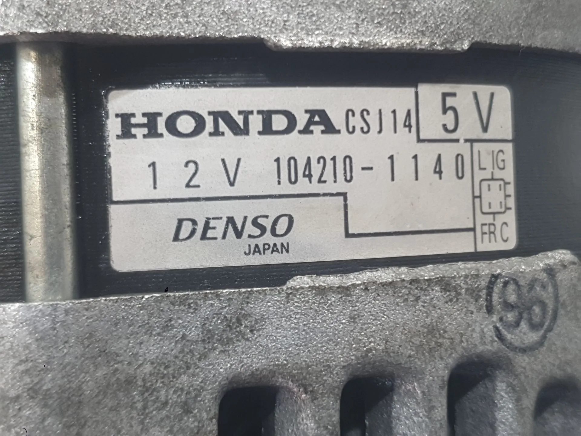 Alternador para Honda Cr-V Iii (Re_)