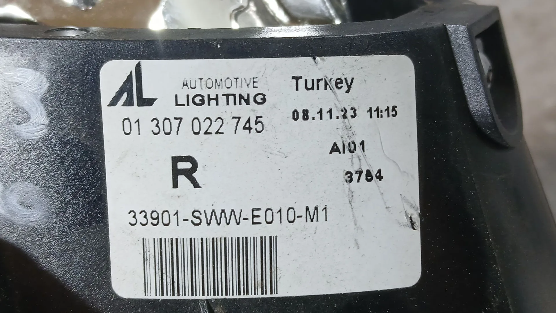 Faro Antiniebla Derecho para Honda Cr-V Iii (Re_)