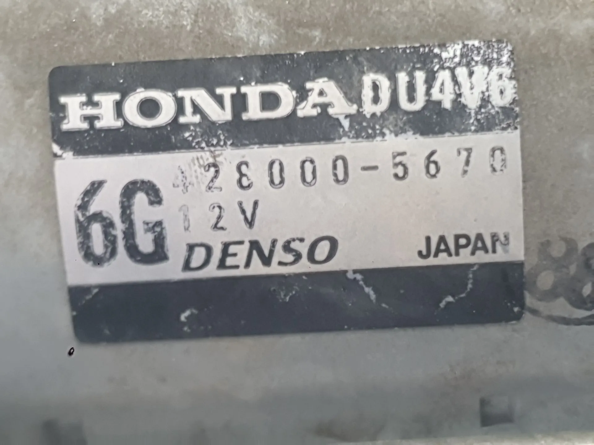 Motor Arranque para Honda Cr-V Iii (Re_)