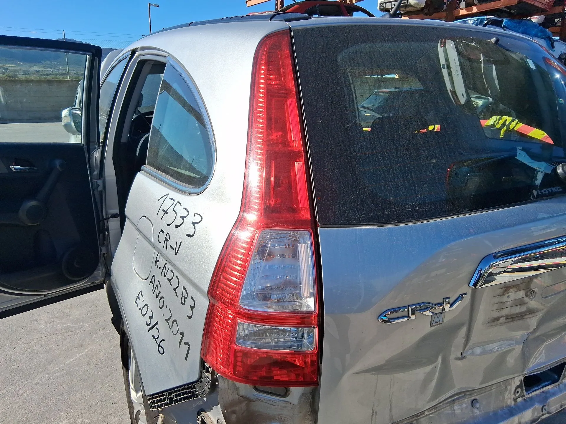 Piloto Trasero Izquierdo para Honda Cr-V Iii (Re_)