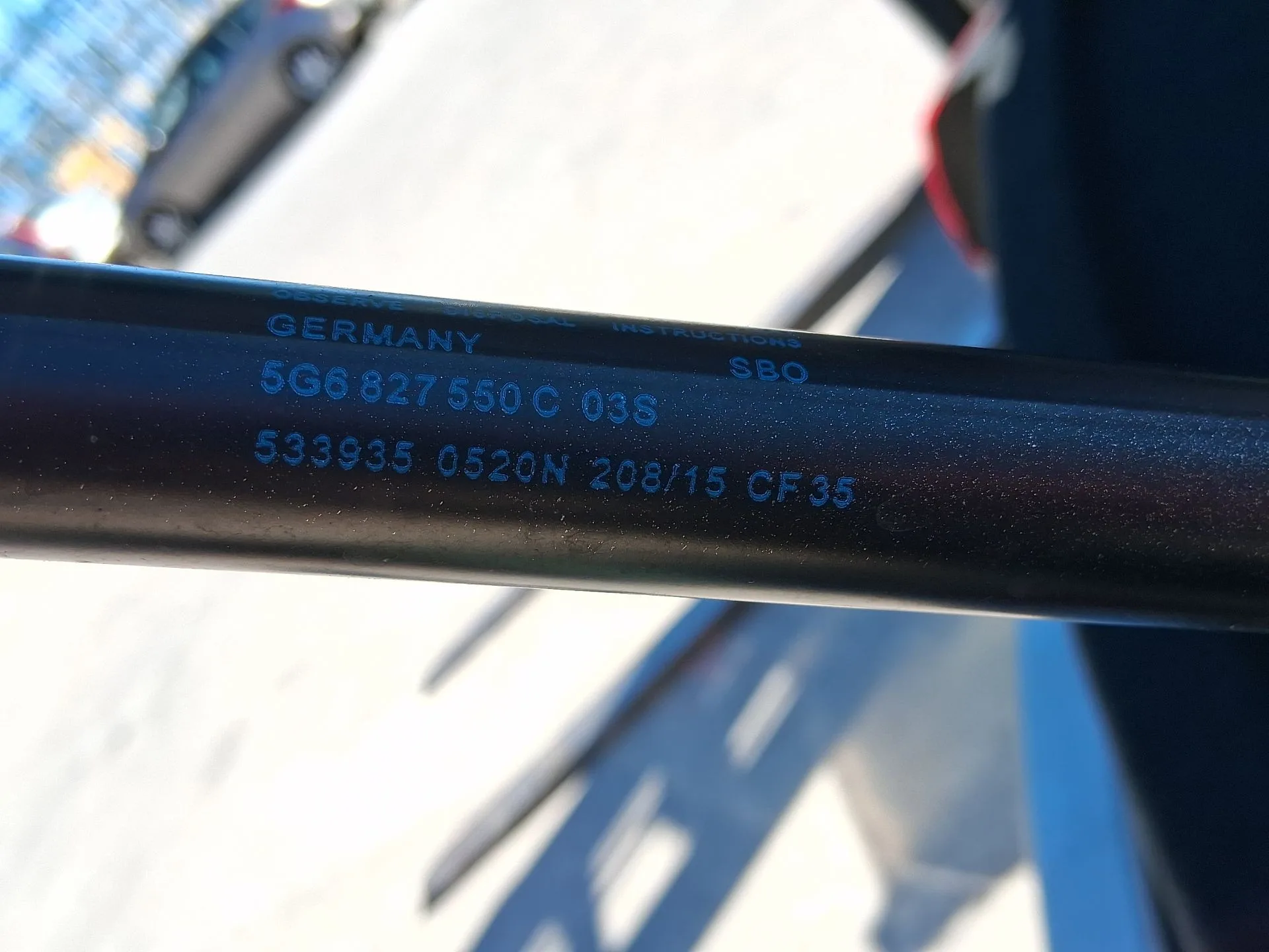 Amortiguadores Maletero / Porton para Volkswagen Golf Vii (5G1, Bq1, Be1, Be2)