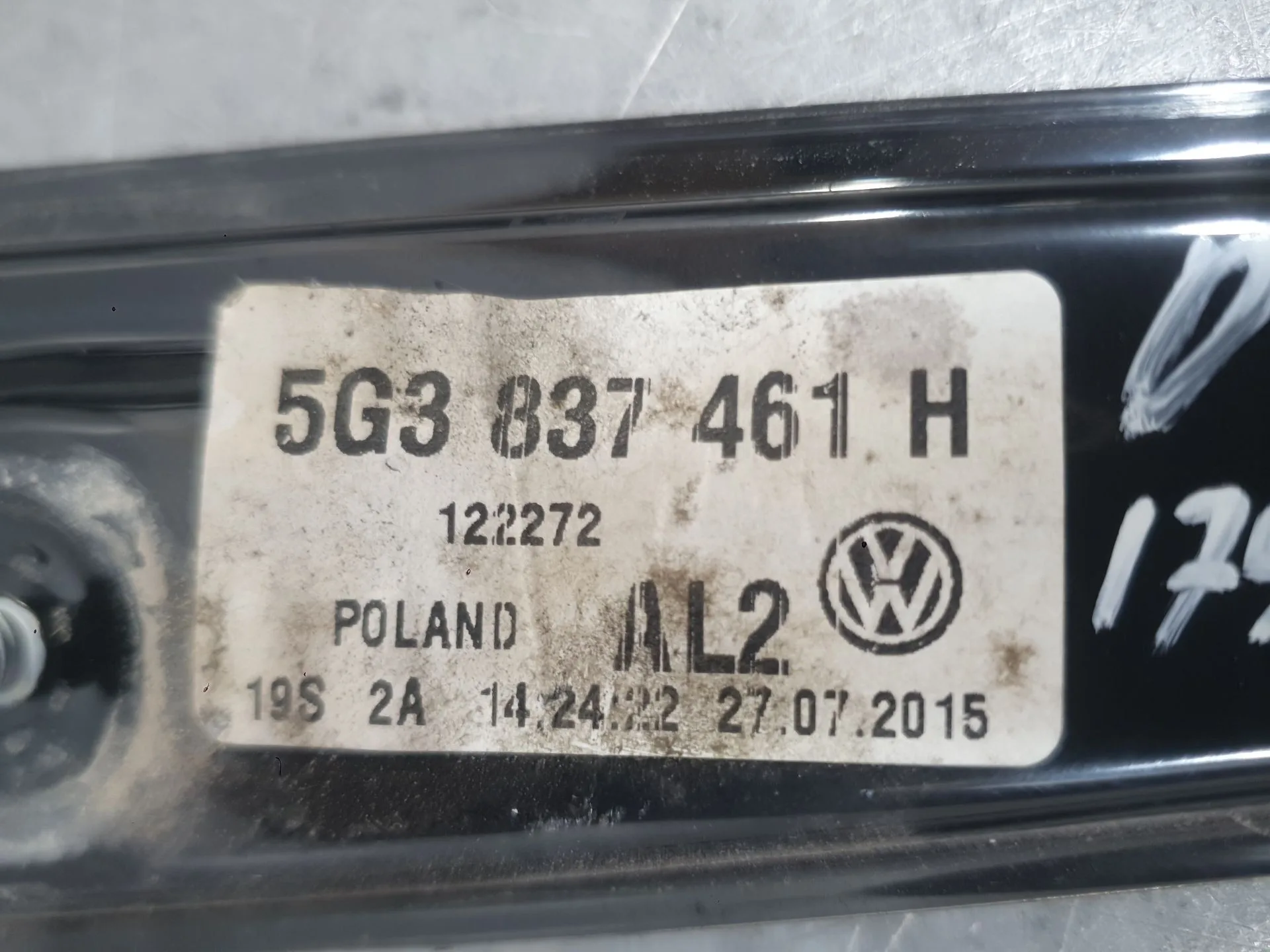 Elevalunas Delantero Izquierdo para Volkswagen Golf Vii (5G1, Bq1, Be1, Be2)