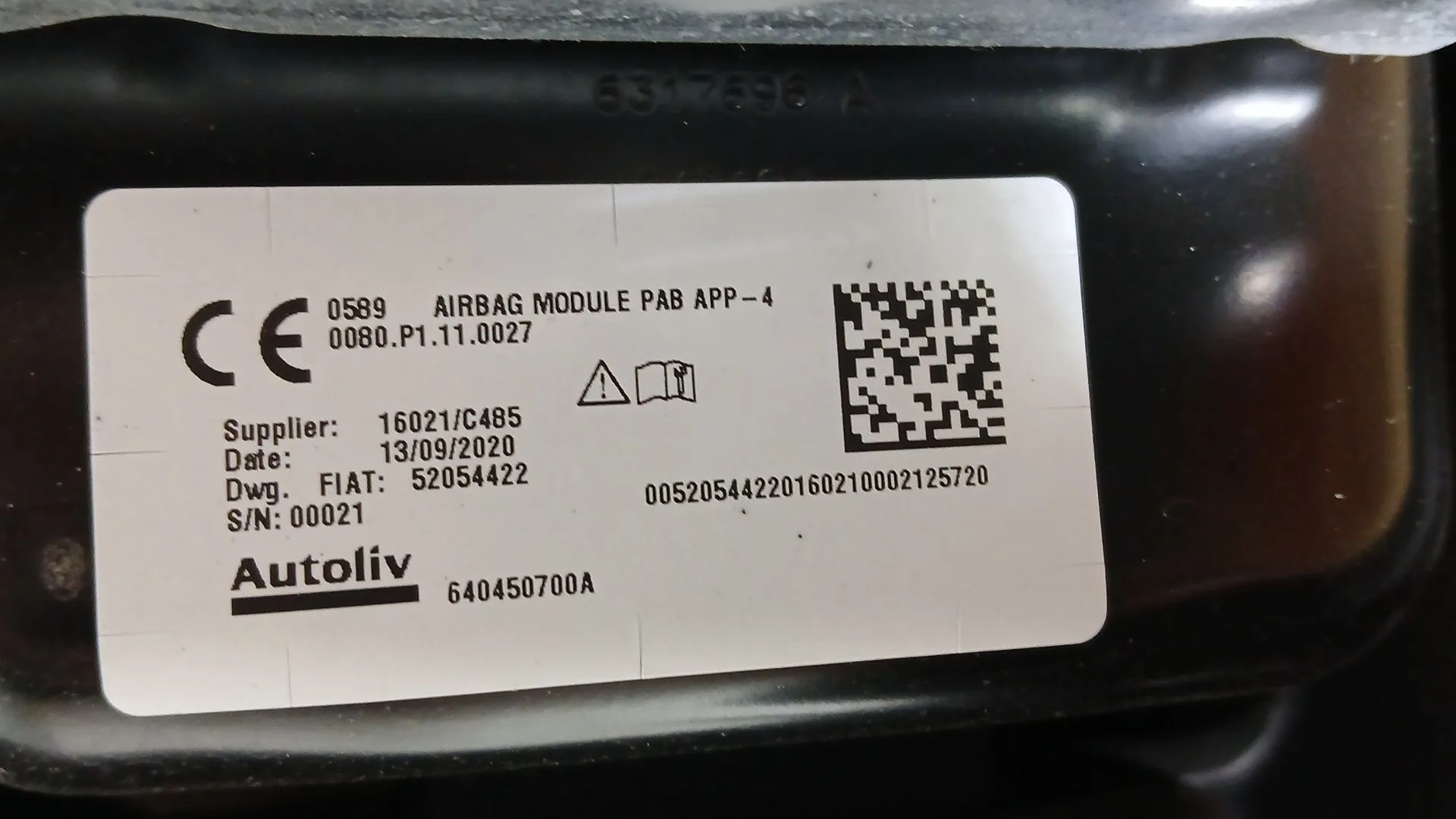 Kit Airbag para Fiat 500 (312_)