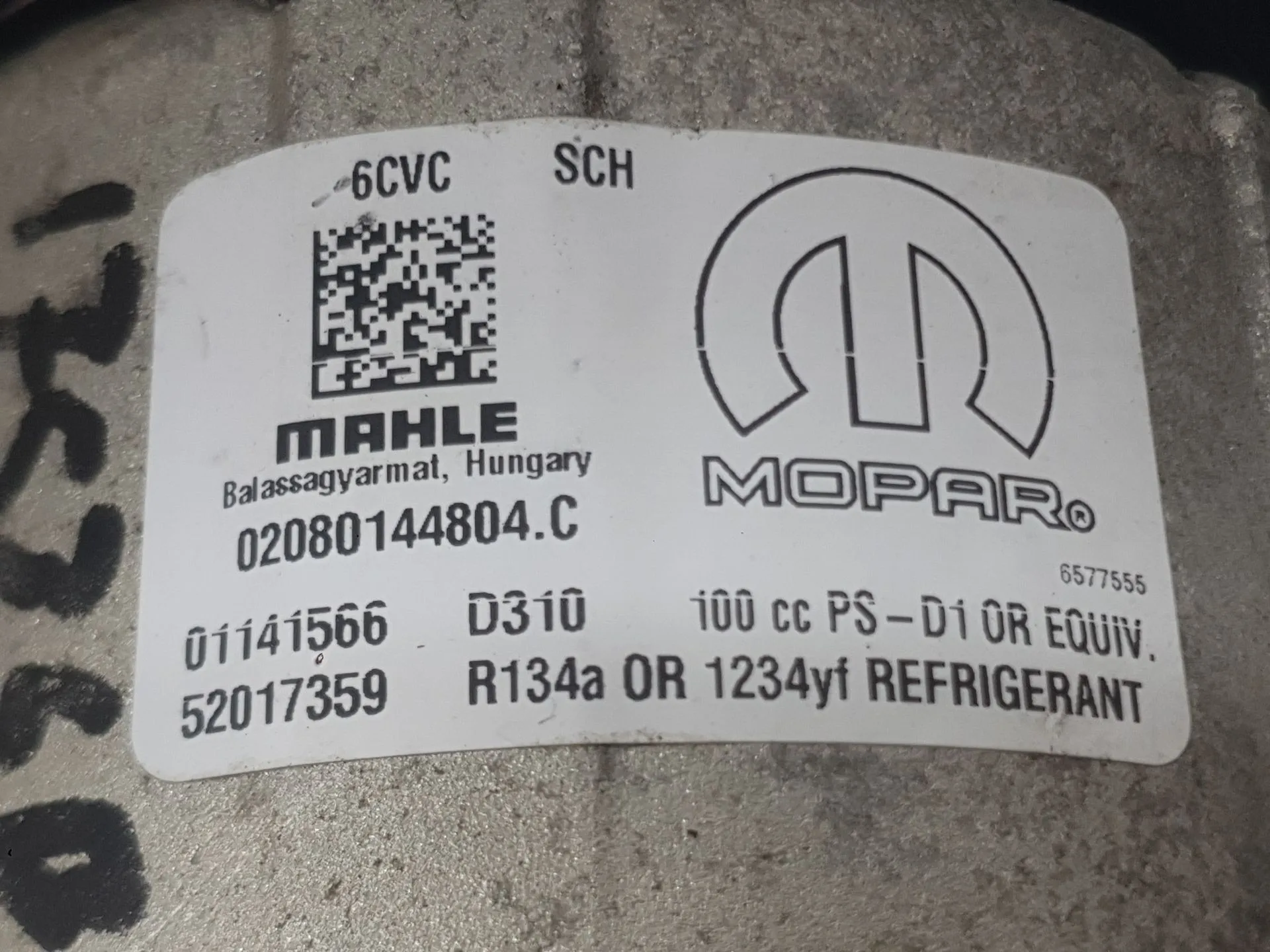 Compresor Aire Acondicionado para Fiat Tipo Hatchback (356_, 357_)