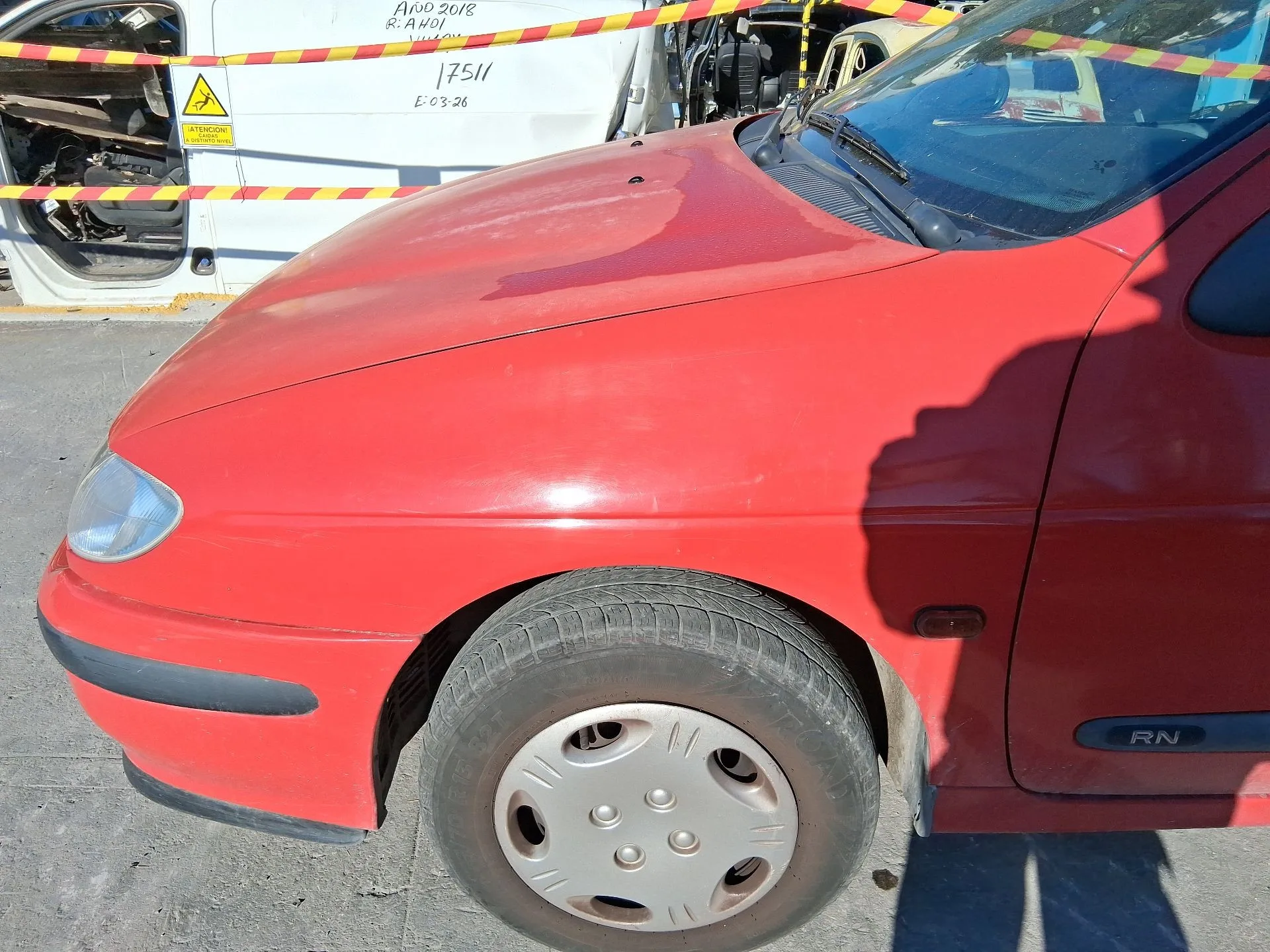 Aleta Delantera Izquierda para Renault Megane I (Ba0/1_)