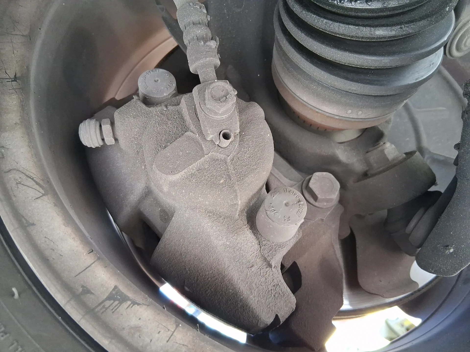 Pinza Freno Delantera Derecha para Volkswagen Polo V (6R1, 6C1)