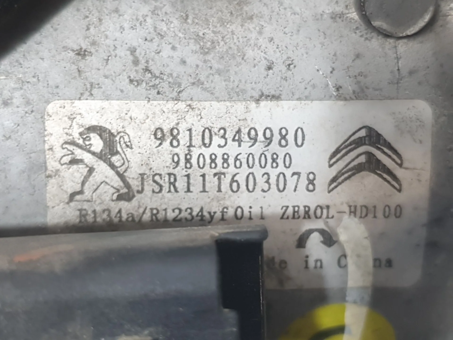 Compresor Aire Acondicionado para Citroën Berlingo Furgoneta/Monovolumen (K9)