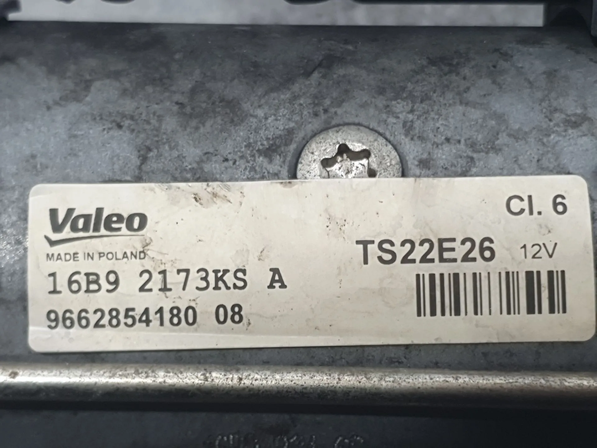 Motor Arranque para Citroën Berlingo Furgoneta/Monovolumen (K9)