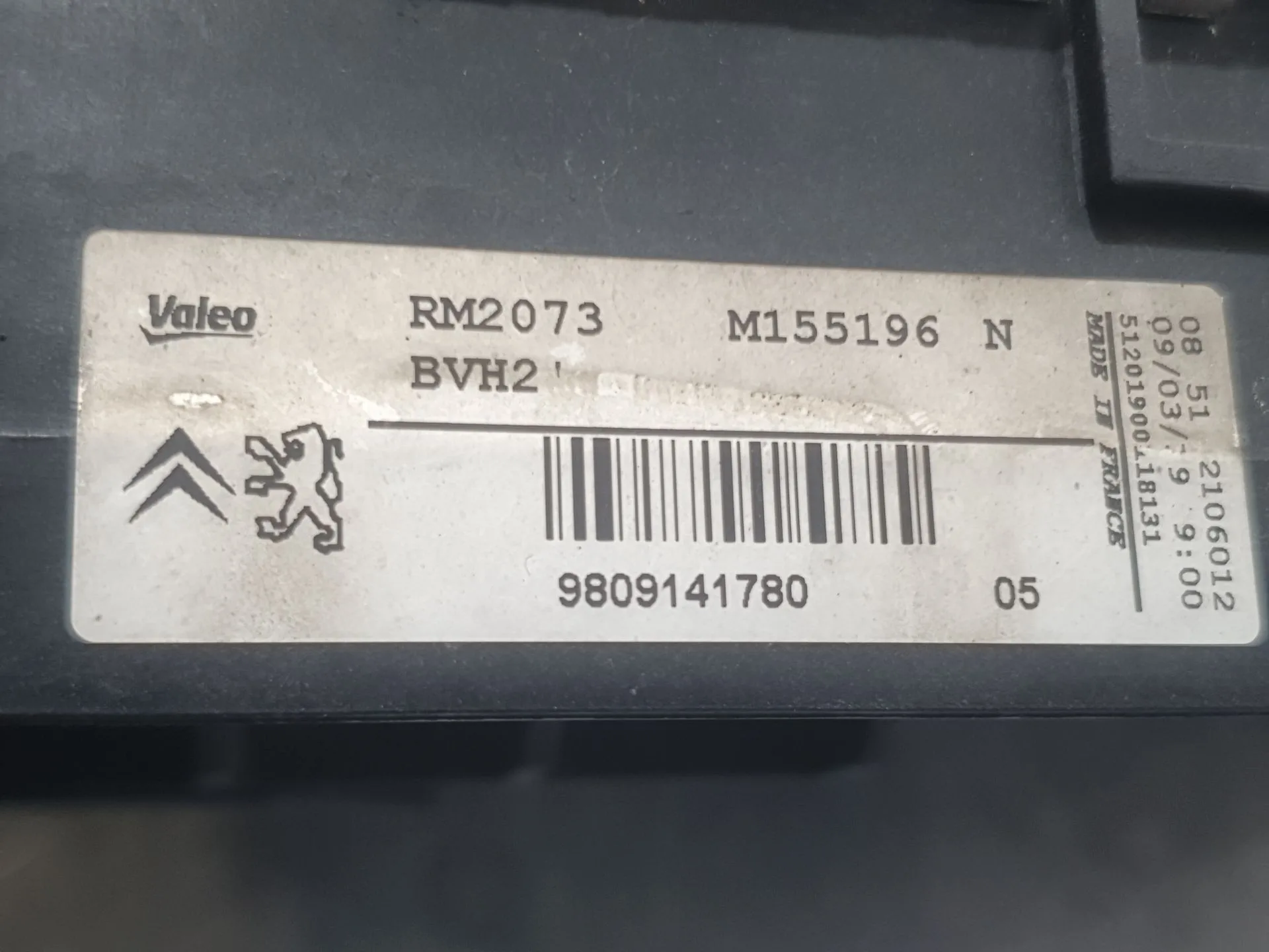 Radiador Agua para Citroën Berlingo Furgoneta/Monovolumen (K9)