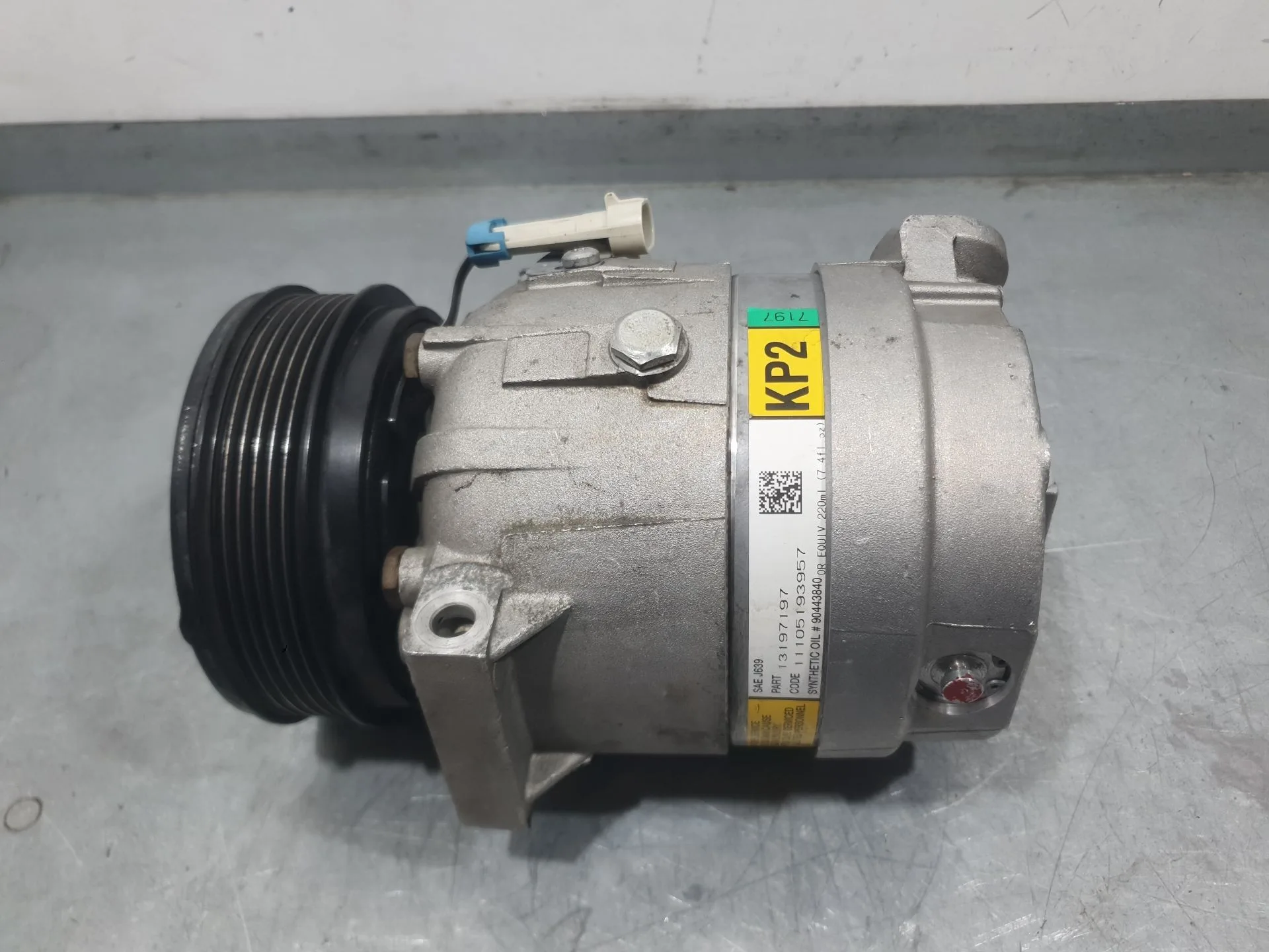 Compresor Aire Acondicionado para Opel Vectra C Gts (Z02)