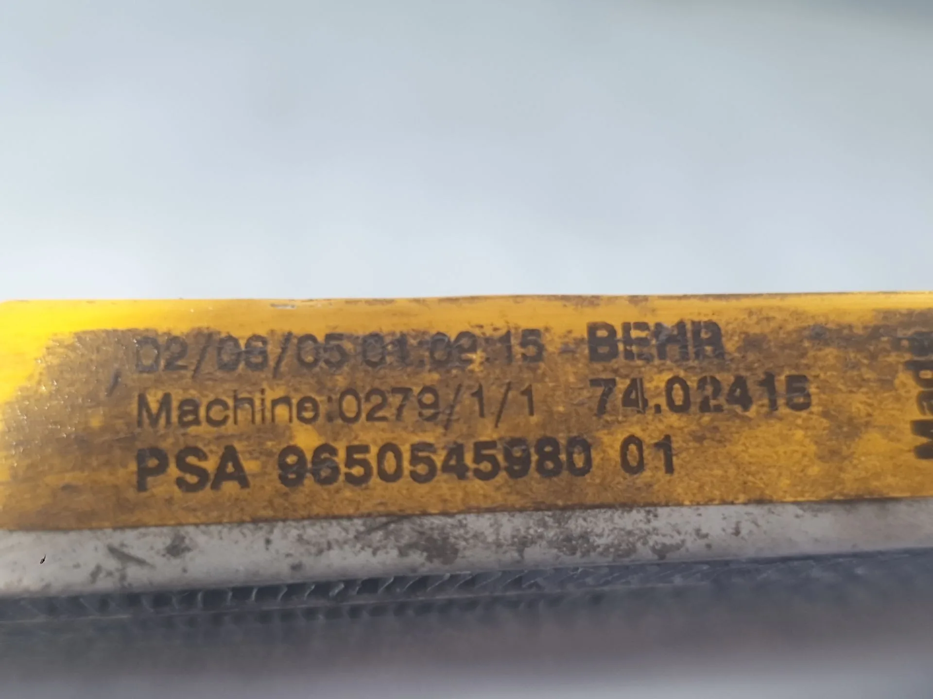 Condensador / Radiador Aire Acondicionado para Peugeot 307 Break (3E)