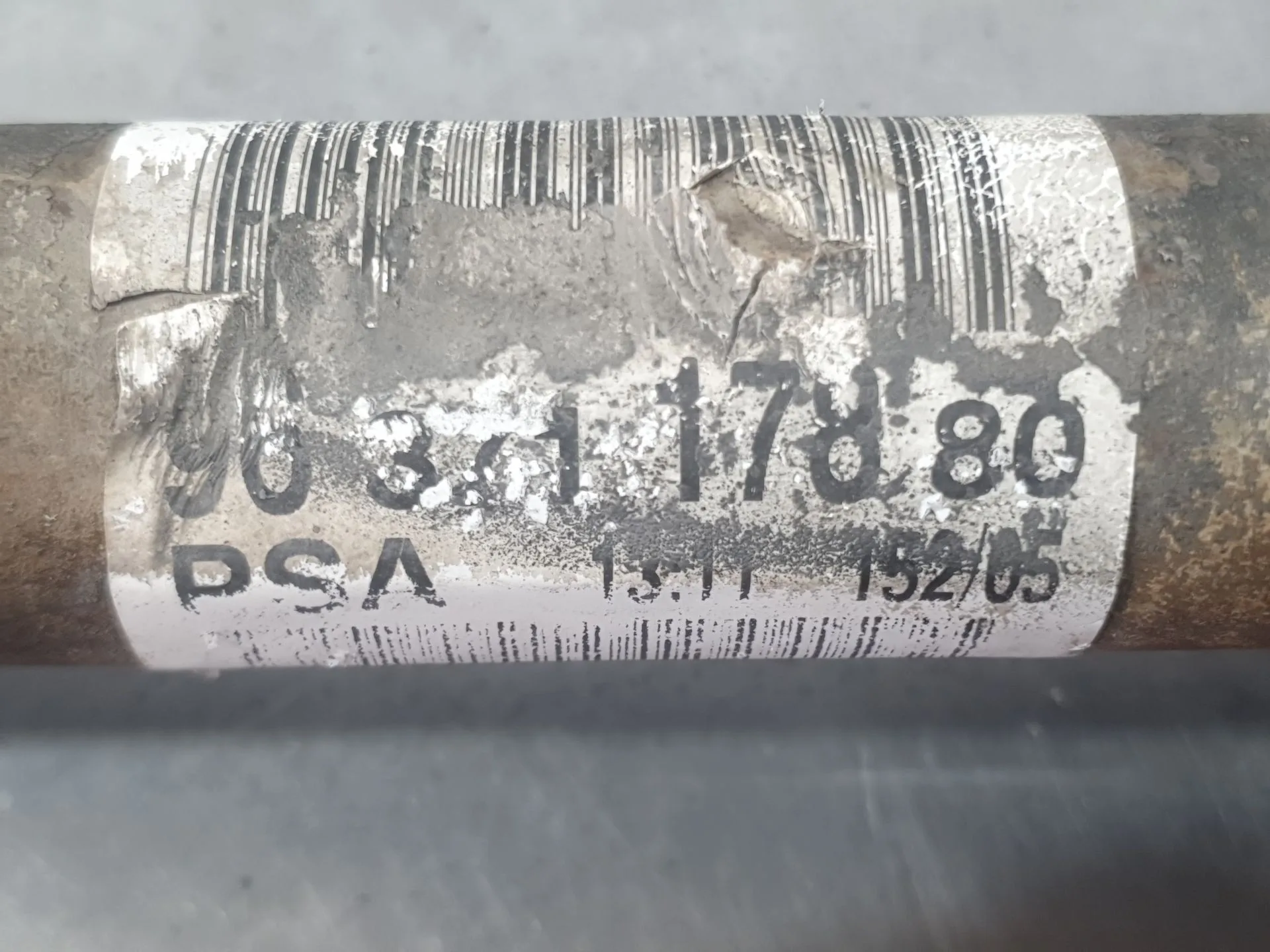 Transmision Delantera Derecha para Peugeot 307 Break (3E)