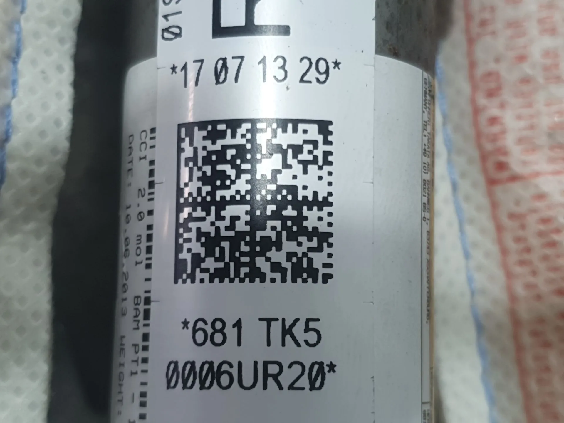 Airbag Cortina Delantero Derecho para Seat Toledo Iv (Kg3)